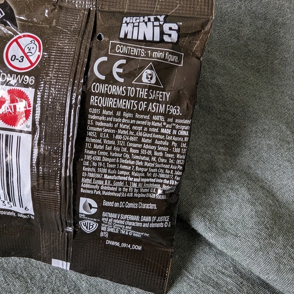 Batman Vs. Superman Mighty Minis Mattel Unopened New NIP Series 2 DC Comics Toys - Picture 8 of 11